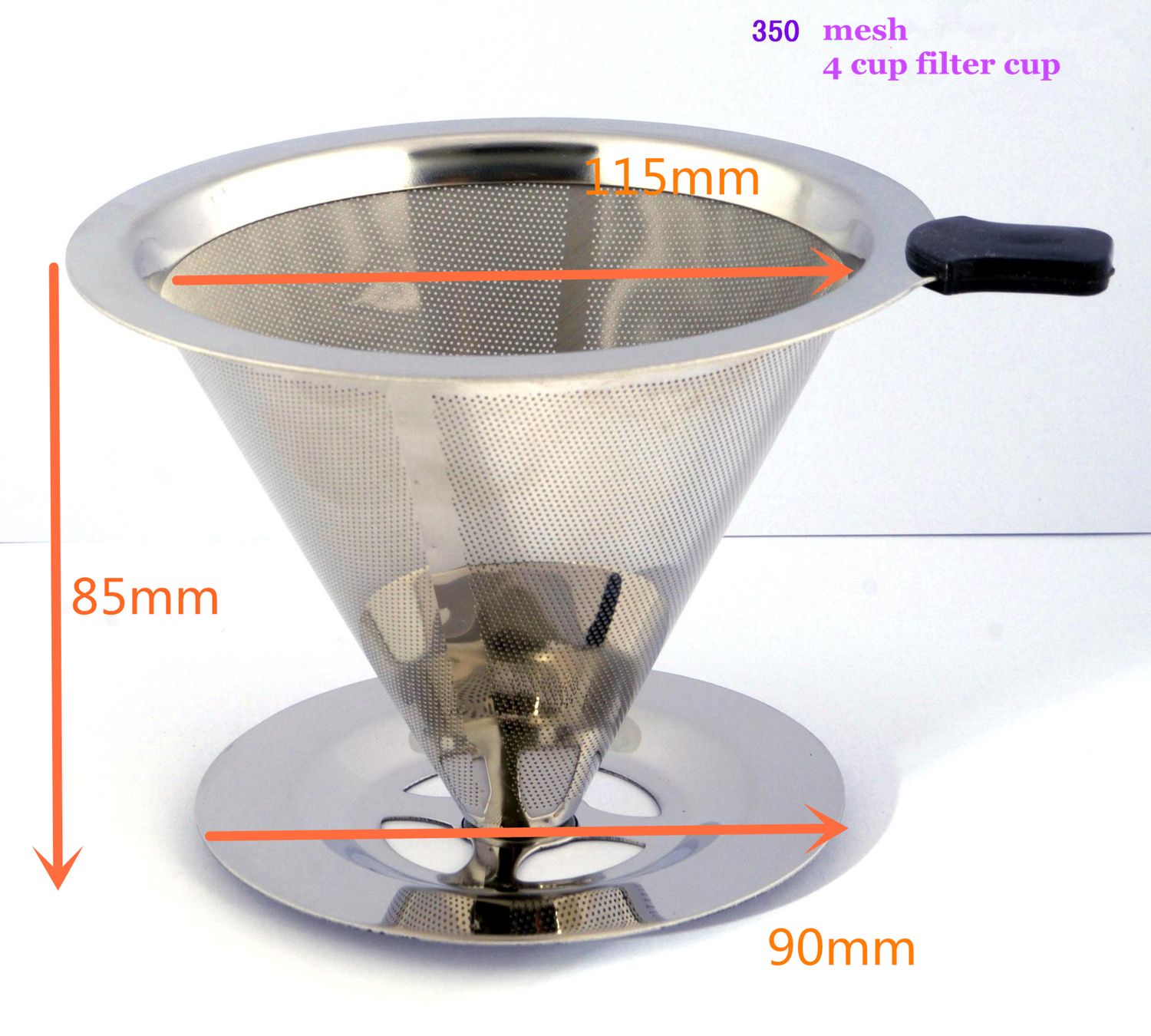 2018 2/3/4/5 Coffee Dripper Filter Cup 5cups Percolators Filter With