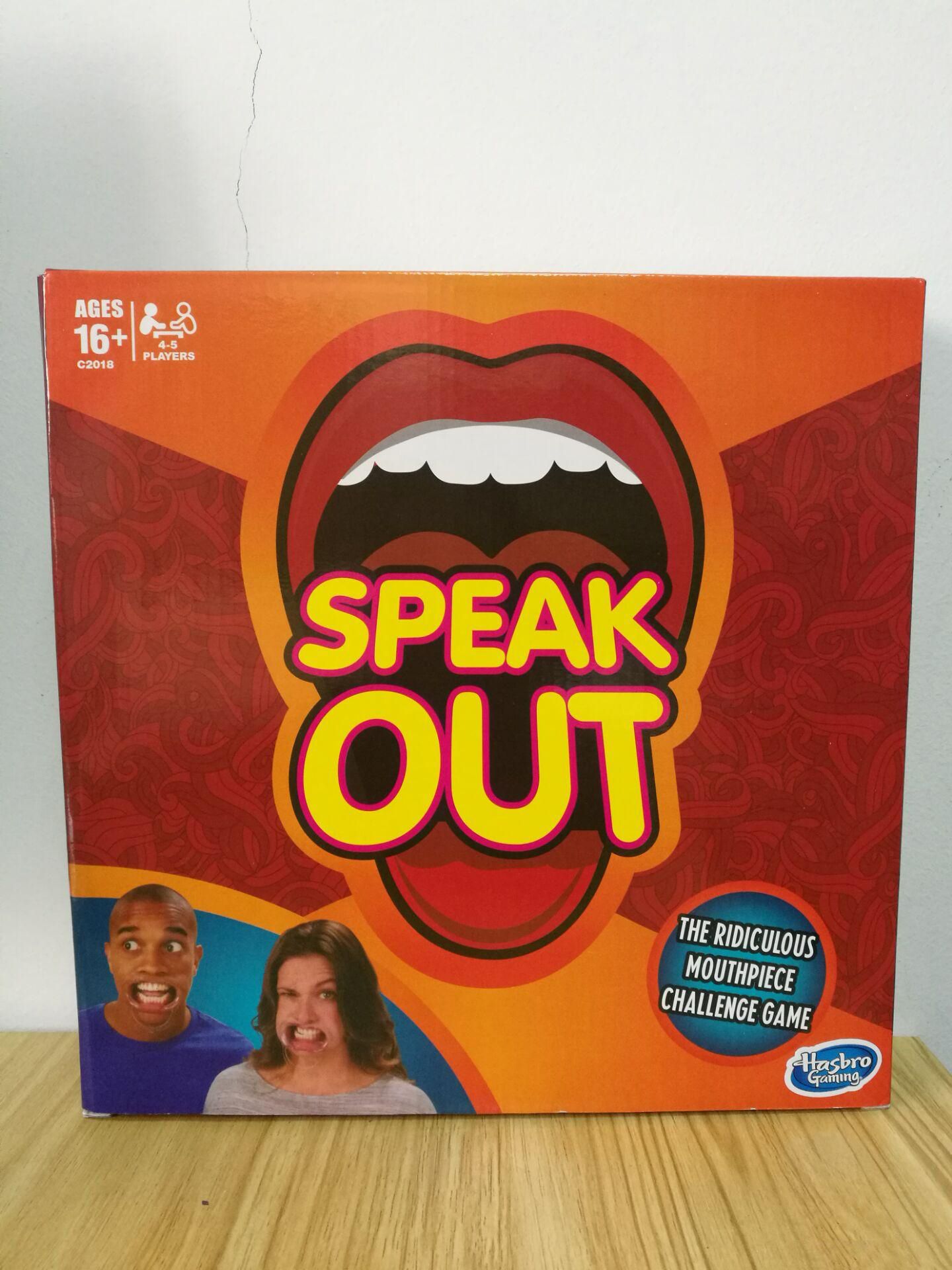 2017 2016 Speak Out Game Ktv Party Game Cards For Party Christmas Gift Newest Best Selling Toy