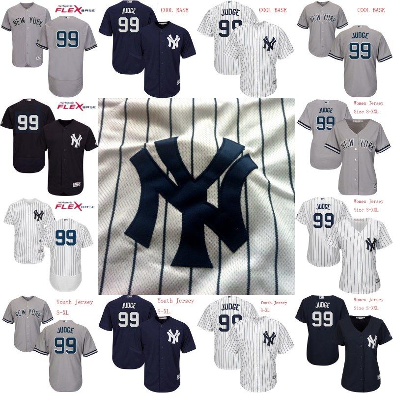 2017 Mens Womens Youth 99 Aaron Judge Jersey 2017 New York Yankees