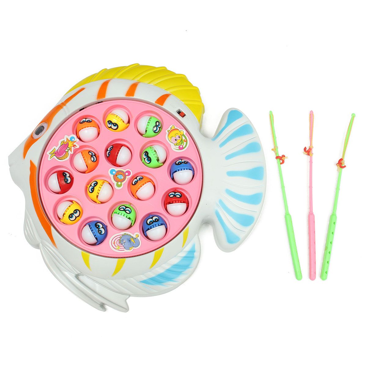2017 Wholesale New Electric Fishing Toy Rotating Fish