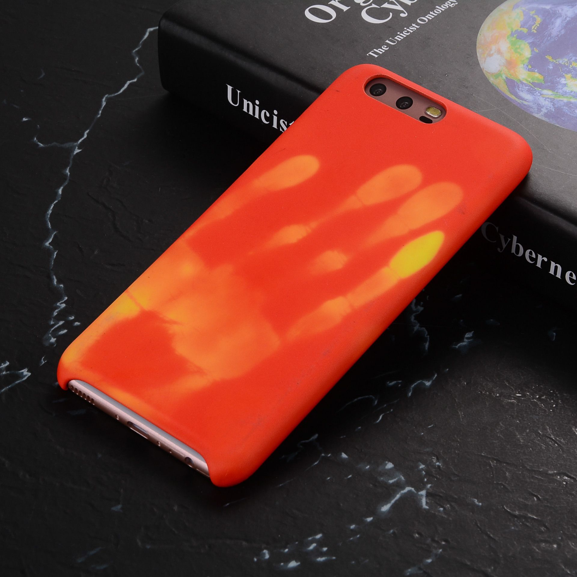 Cool Matte Thermal Sensor Phone Case Thermal Heat Induction Phone Back