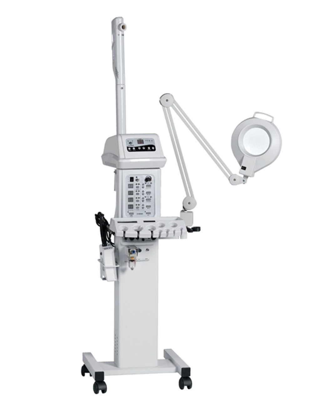 Stand facial steamer hot and cold Man look those