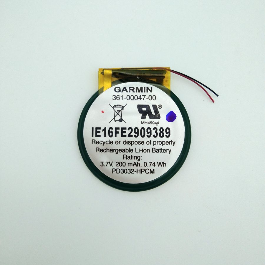 Garmin Approach S3 3.7v 200mah Rechargeable Li Ion Battery 361 00047 00