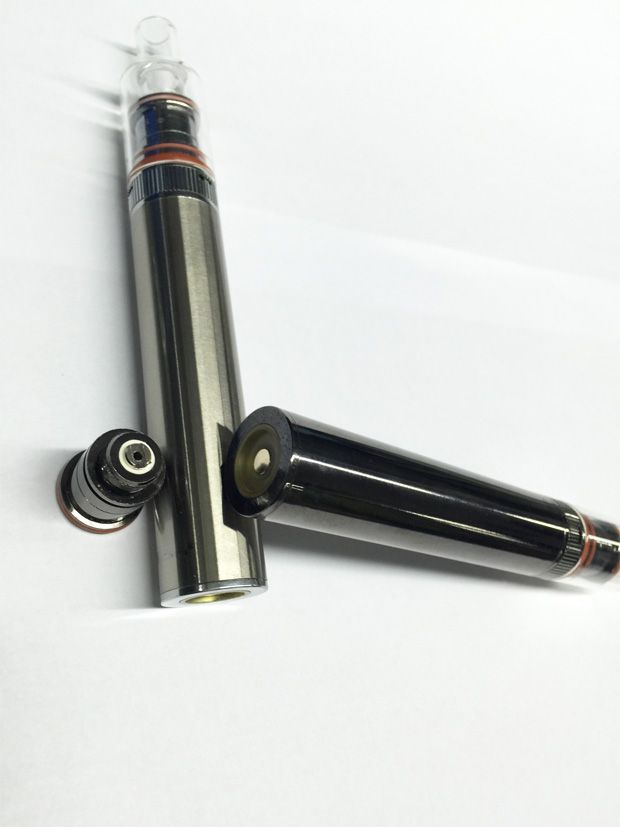 Wax Vaporizer Pen With Glass Mouthpiece Dab Vape Pen Kits With