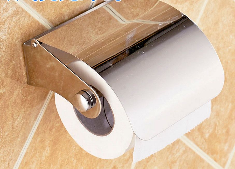 2018 Bathroom Hardware Toilet Paper Towel Box, Stainless Steell Paper