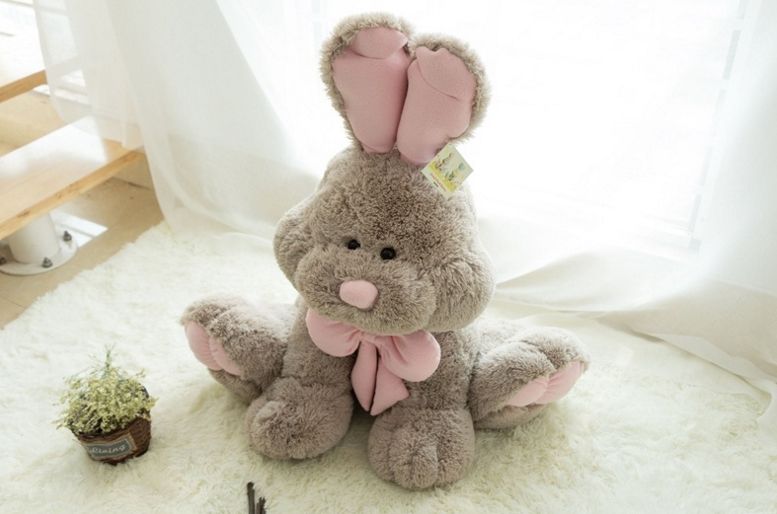 large stuffed easter rabbit