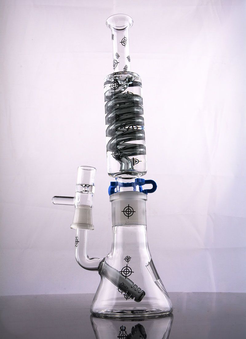 2017 Illadelph Inline Coil Pipes Water Bong Bongs Nice Hookah Newest