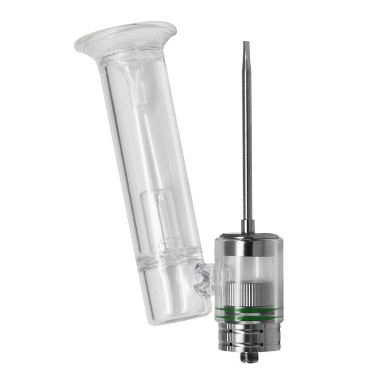 Longmada 510 Rig Dry Herb Ecigar Wax Pipe 510 Glass Nail Vaporizer Water Pipe 510 Thread Dab Hit