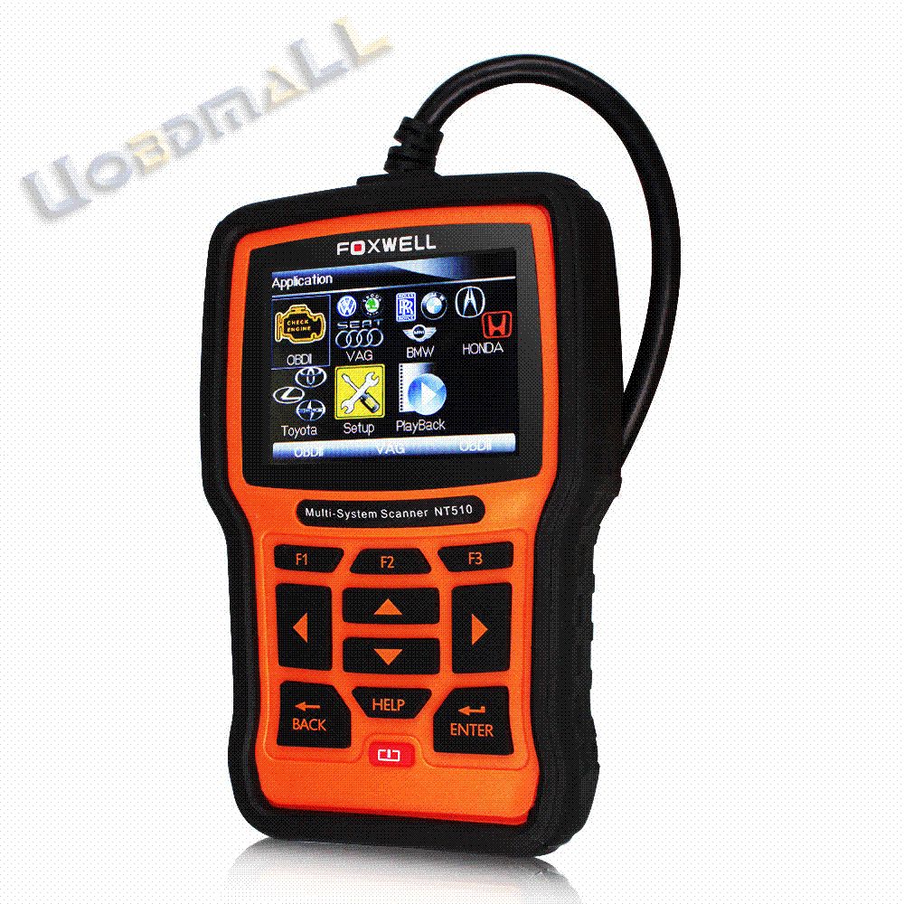 Foxwell Nt510 Car Diagnostic Tool For Honda Jazz Civic Crv Xrv Accord