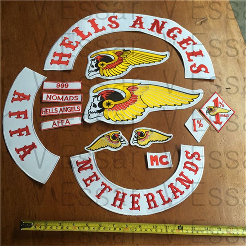 2017 Hells Angels Patch Netherlands Embroidered Patches Armband Mc 1