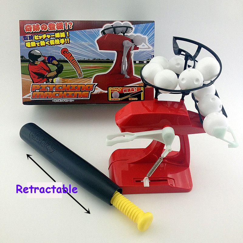 Pitching Machine Baseball Hitting Aids Pop Up Pitchtrainer Drill For