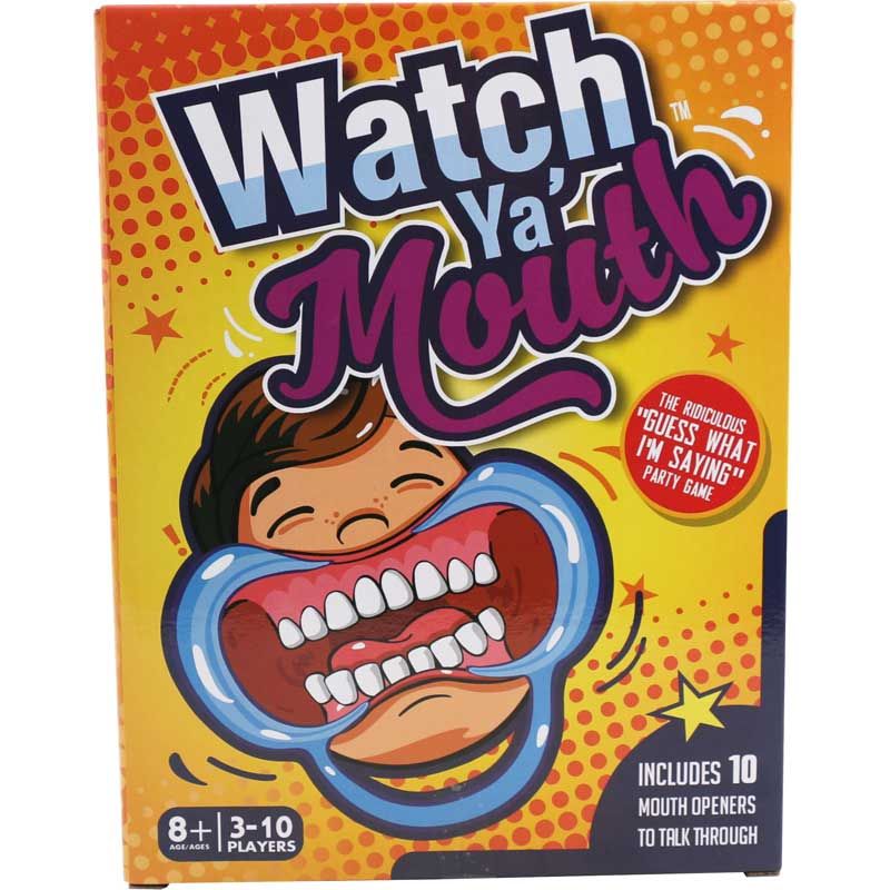 Watch Ya Mouth Game Adult Phrase Card Game 200 Cards With 10