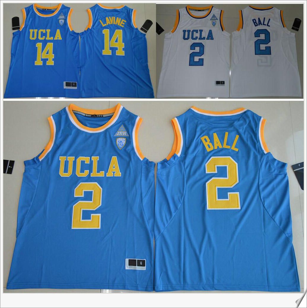 2017 Ucla Bruins 2 Lonzo Ball 14 Zach Lavine Pac 12 Mens American