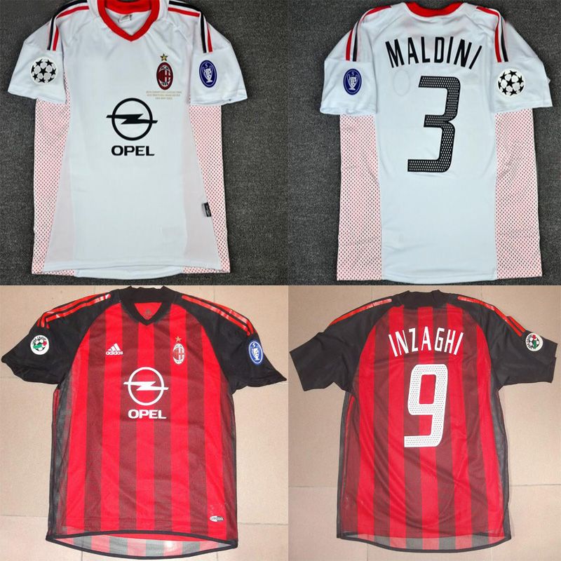 ac milan 2002 shirt