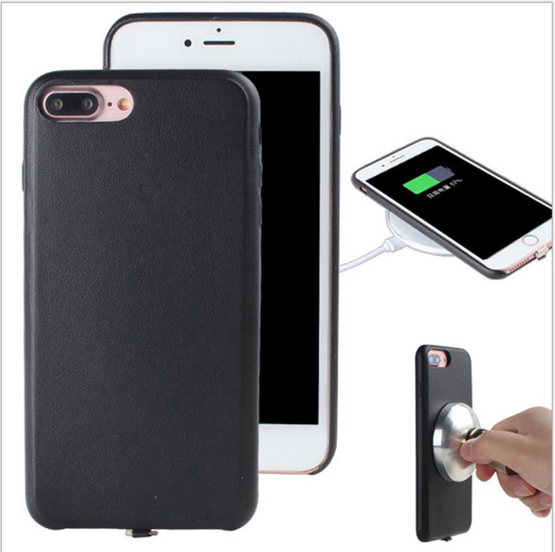 Wireless Charging PC Leather Case QI Wireless Charger Receiver For
