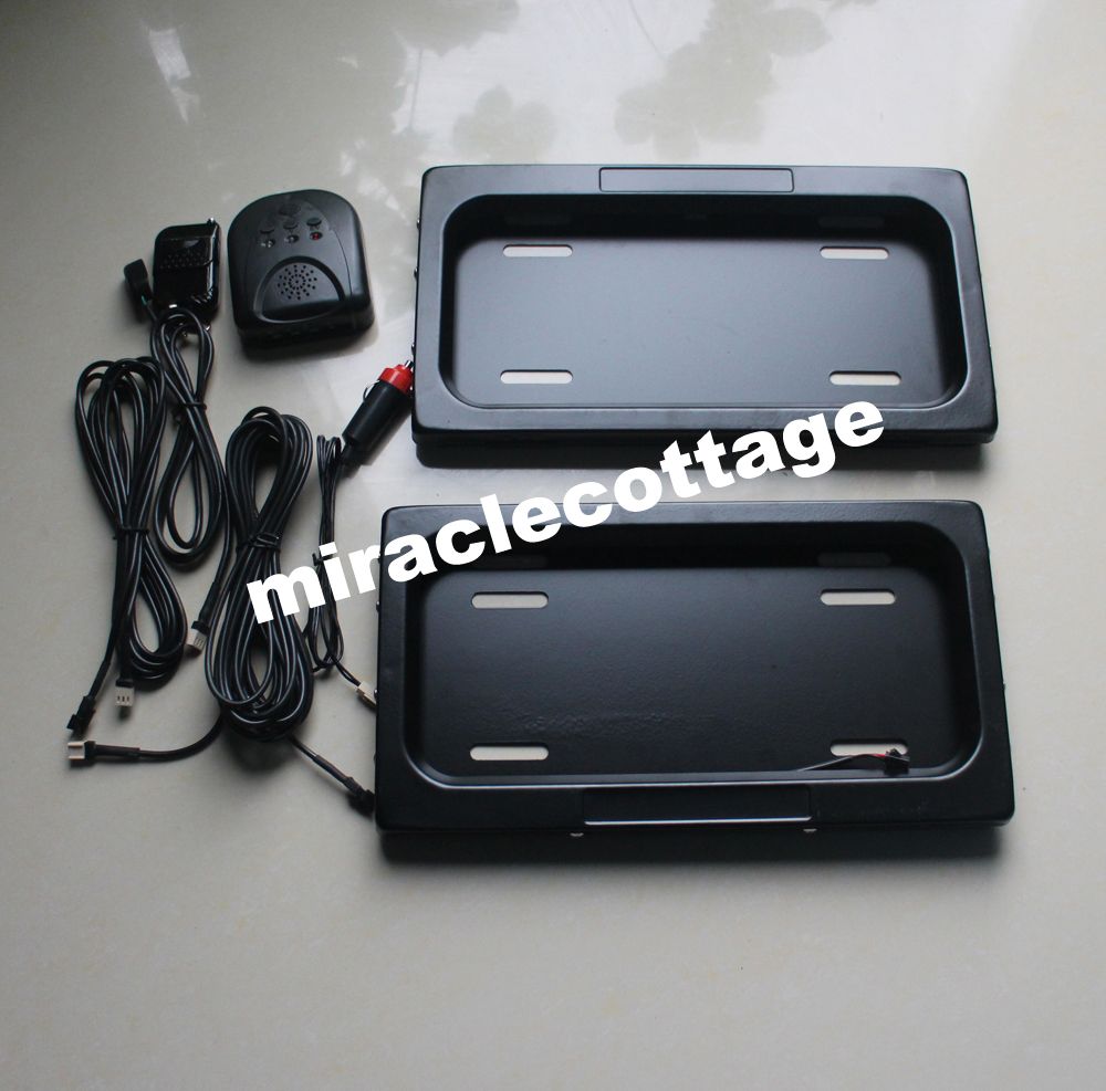 2017 Metal Auto/Car Remote Control Hide Away Licence Plate Holder