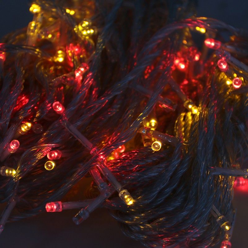Wholesale 50m 400 Led Light String Fairy Lights Clear Cable With 8 Model Light Effects Ideal For Christmas Xmas