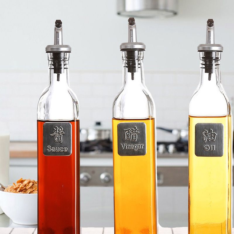2017 Soy Sauce Vinegar Wine Glass Bottle Large Pot Leakproof Bottles Of