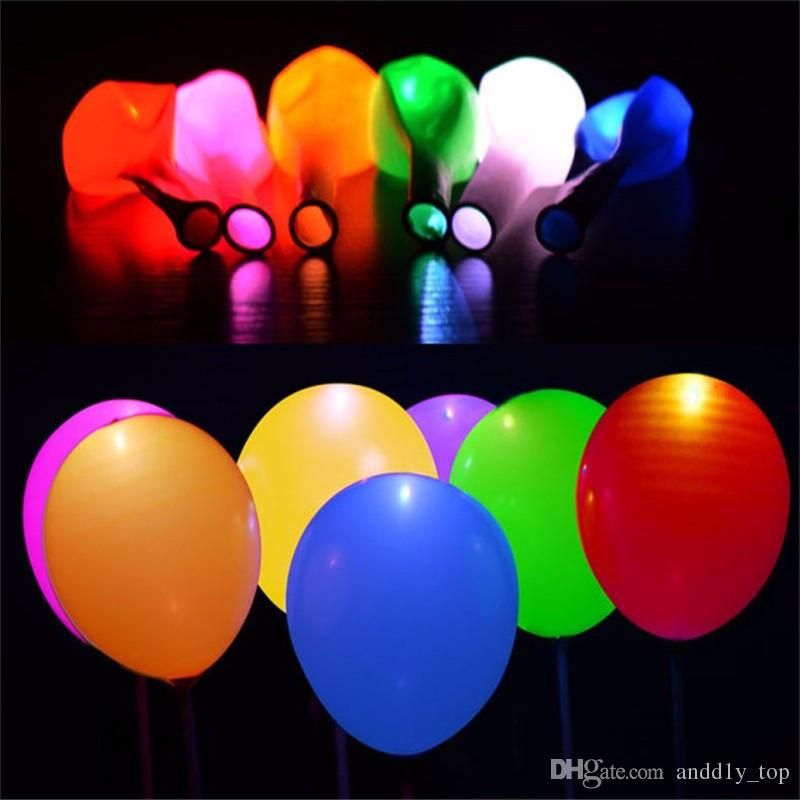 Light Up Balloons Flash Led Light Balloon For Wedding Celebration Party