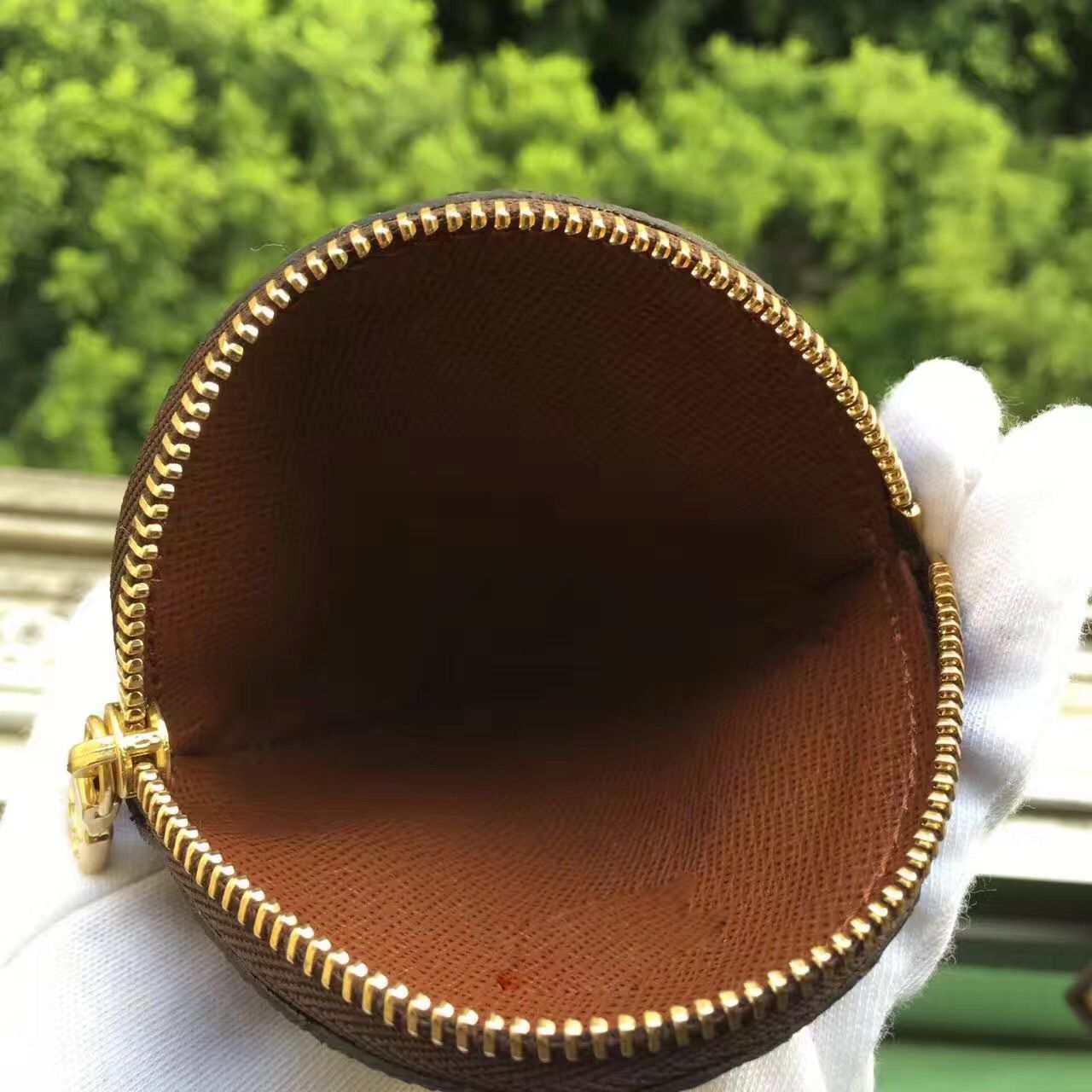 Brand New Round Coin Purse Real Leather Wallet Top Quality Women Small Bag Designer Zip Wallets ...