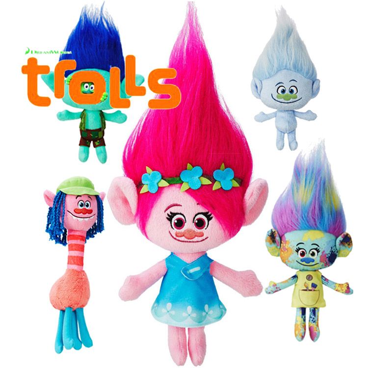 trolls holiday plush