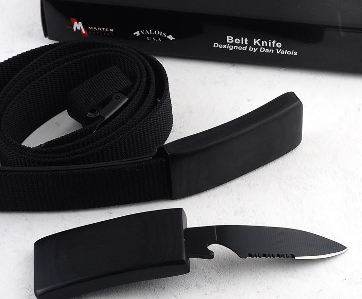 !!!hot Waistband Hidden Invisible Knife Nylon Belt Self Defense Boot