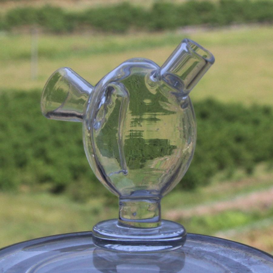 2017 Smoking Glass Blunt Holder Joint Bubble Small Travel Mini Bongs