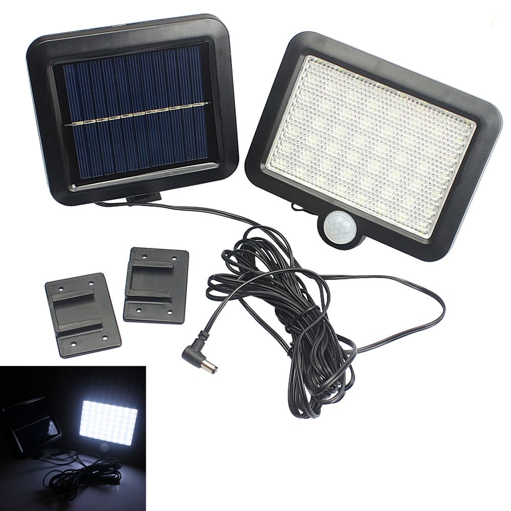 2017 Solar Power Led Garden Lawn Lights Outdoor Pir Human Sensor 56 Led Solar Motion Detection ...