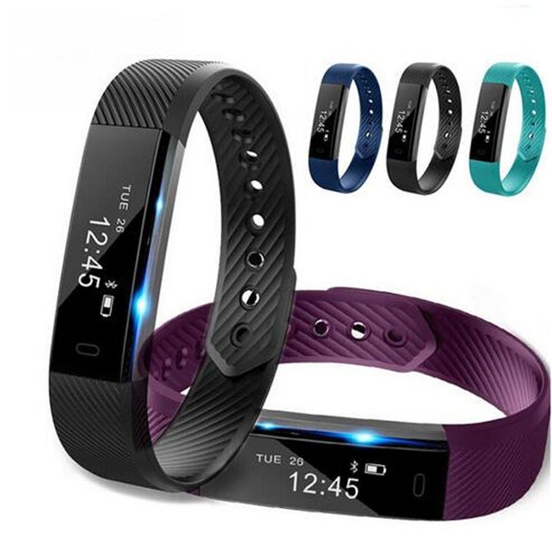 2017 Smart Wristbands ID115 Multifunction Bluetooth Bracelet Touth