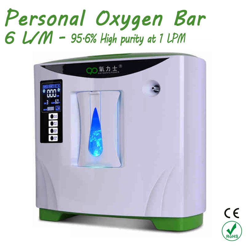 2017 1/3/6 Lpm Portable Home Oxygen Concentrator Generator Oxygen
