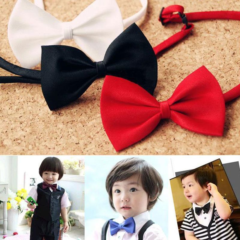 Baby Bows Kids' Neck Tie Boys' Ties Children'S Ties Bowties Bowtie Baby