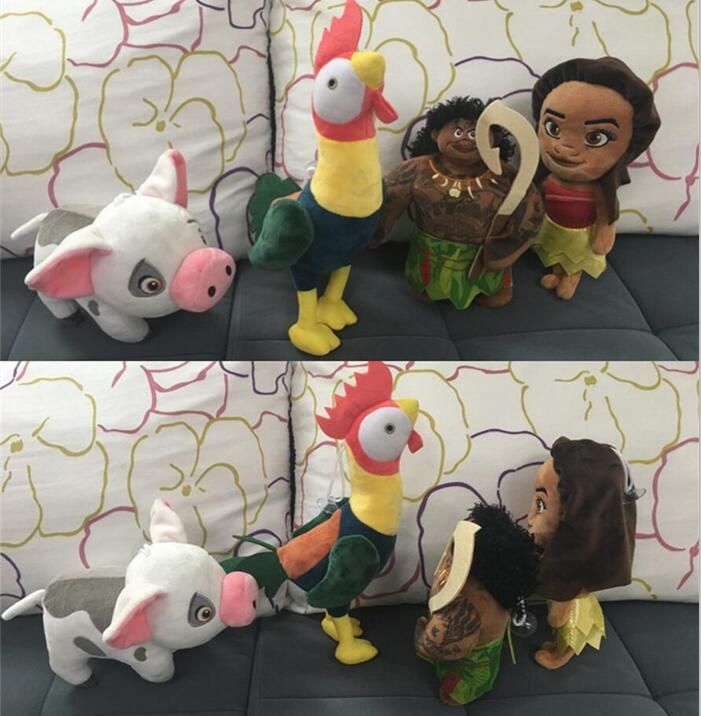 pua and hei hei plush