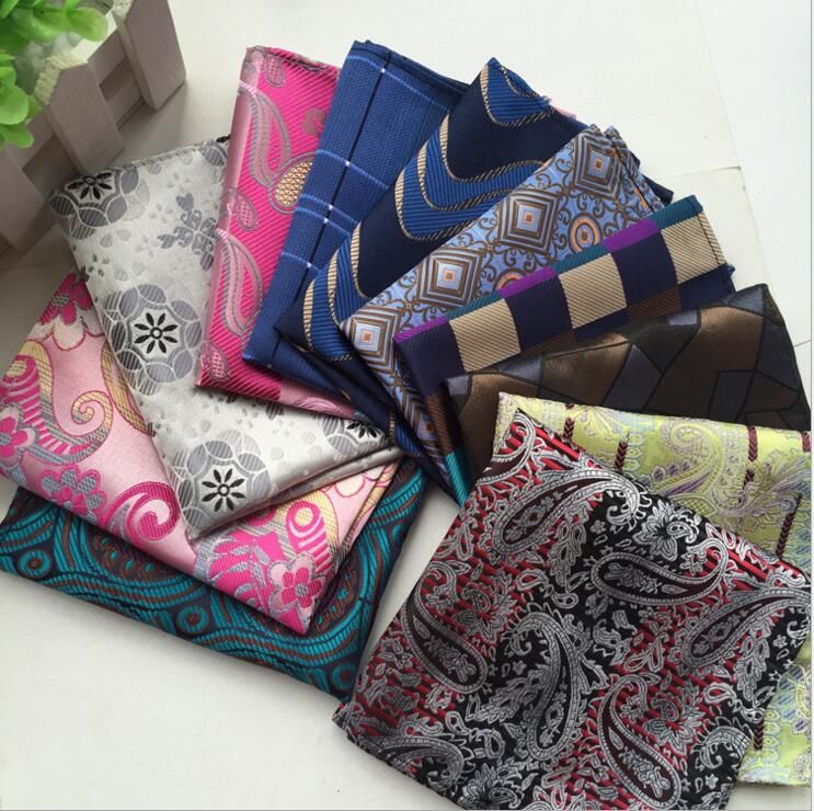 2017 160 Stelys Men Pocket Square Handkerchiefs Wedding Party Fashion