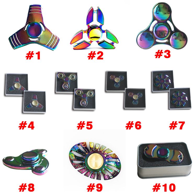 different types of fidget toys names