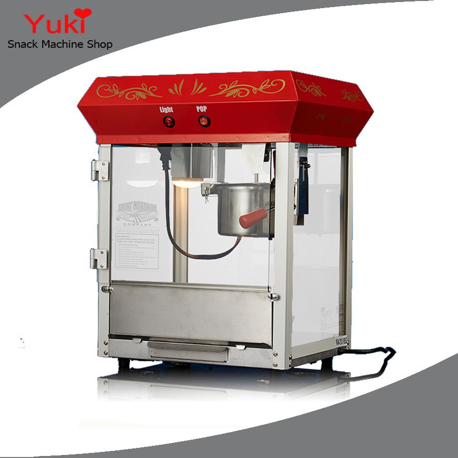 2018 2017 Popular Electric 6oz Commercial Popcorn Machine Caramel