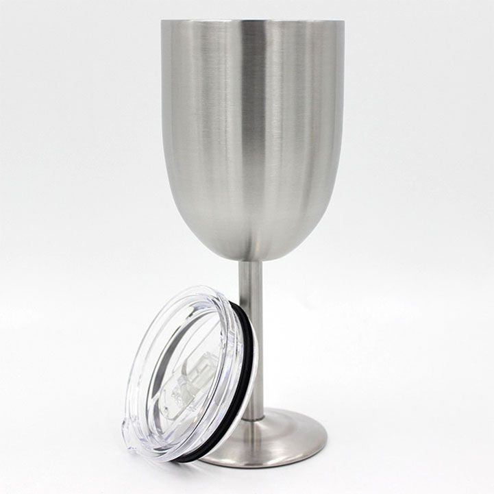 2017 2017 10oz New Yeti Rtic Style Wine Glass Cup Stainless Steel Tumbler True North From Kmart