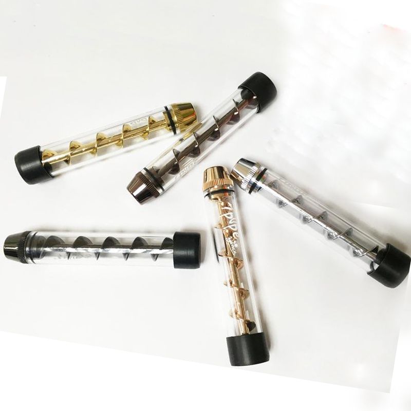 New Arrival 7pipe Twisty Glass Blunt Vaporizer Great Pipe Smoking Dry Herb E Cigarette Twist Me