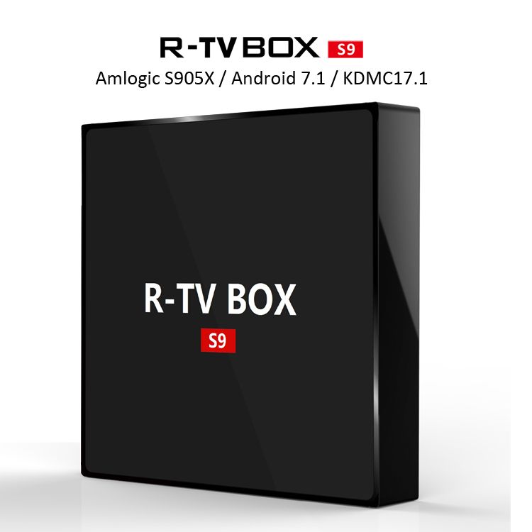 2017 Latest Cheap R Tv Box S9 Android 7.1 Amlogic S905x Quad Core Wifi