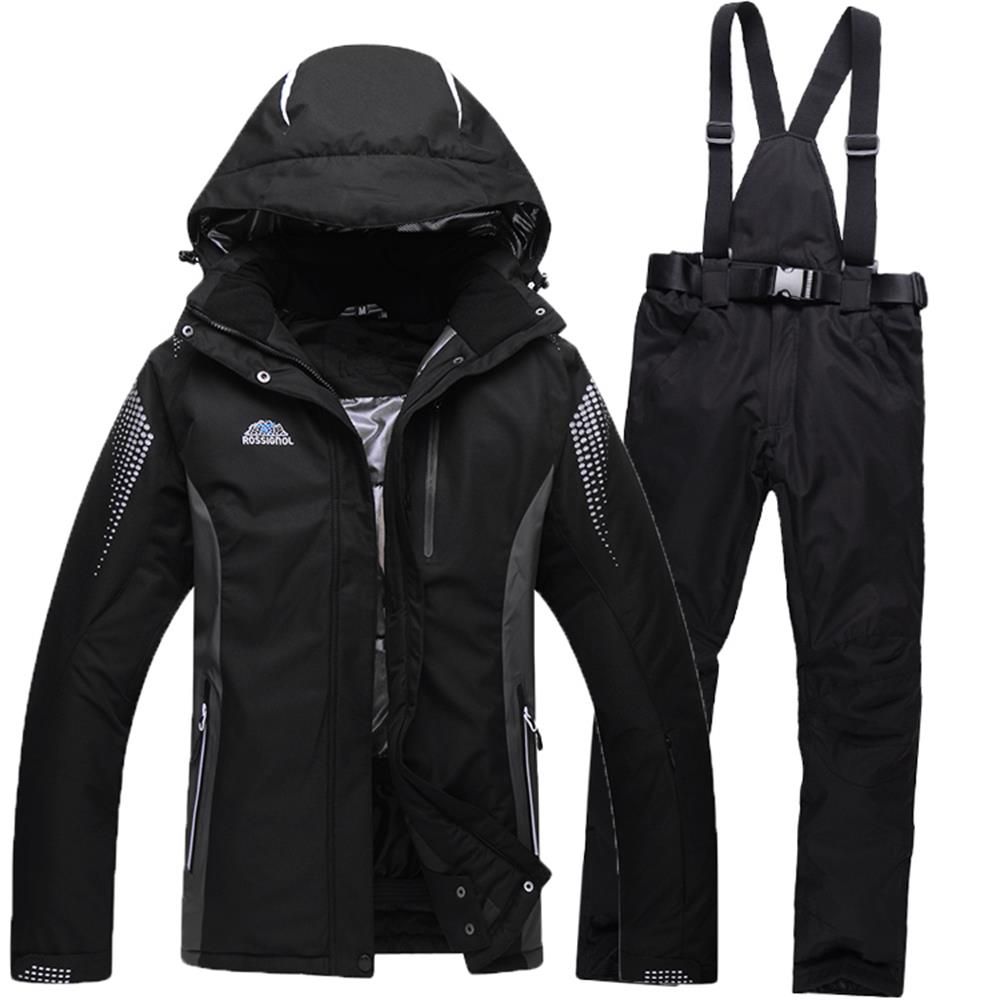 2017 Wholesale Brand Winter Snow Suit Men Outdoor Skiing Jacket + Pants