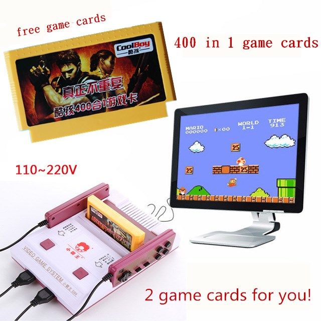 8 Bit Video Game Nes Games D99 Classic Cassette Game Machine Double