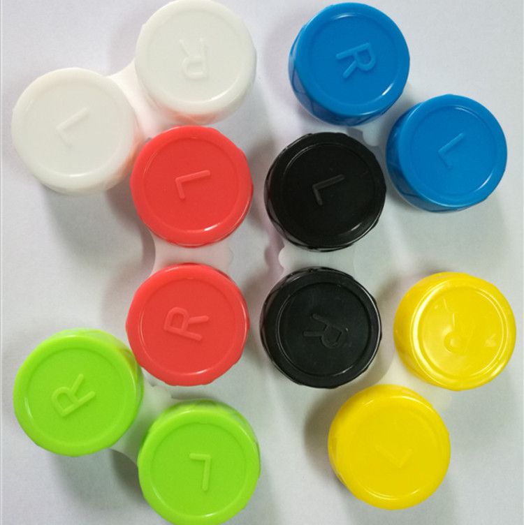 Contact Lens Case Boxes Storage Set Transparent Contact Len Case Candy