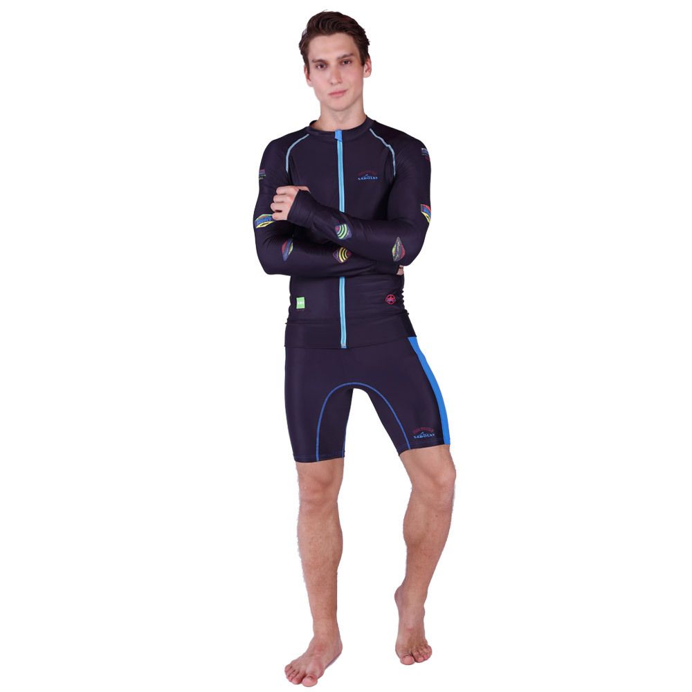 2017 New Scuba Clothing Watersports Mens Surfing Suits Zip Cardigan