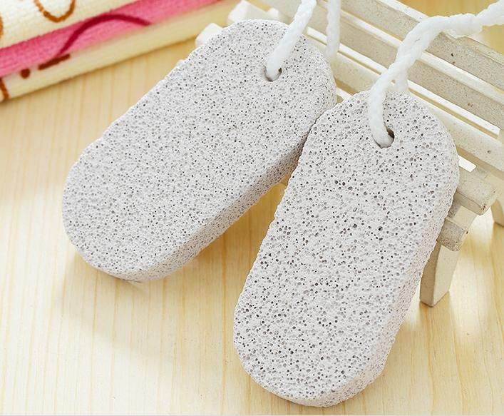 New Design Pedicure Scrubber Natural Pumice Stone Lava Bathe Stone Rid