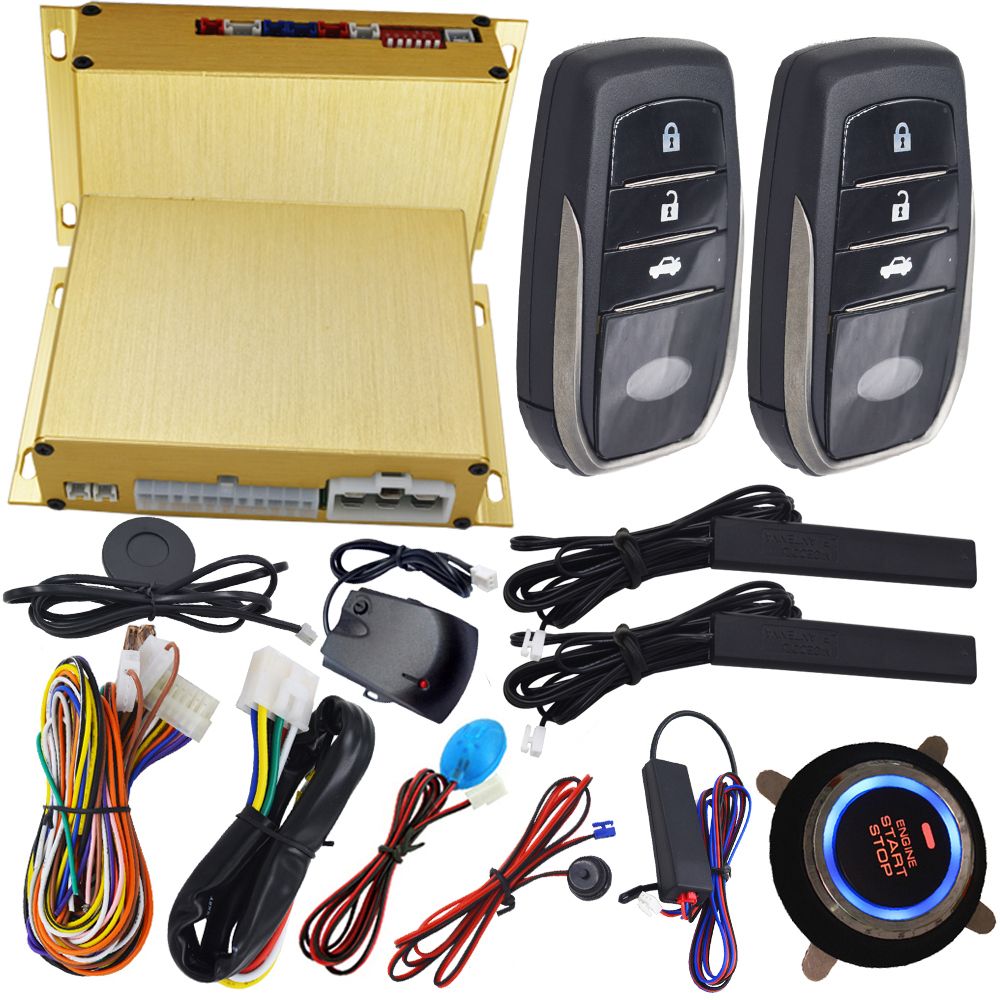 2017 Smart Car Alarm System With Rfid Smart Keys Rolling Code Design