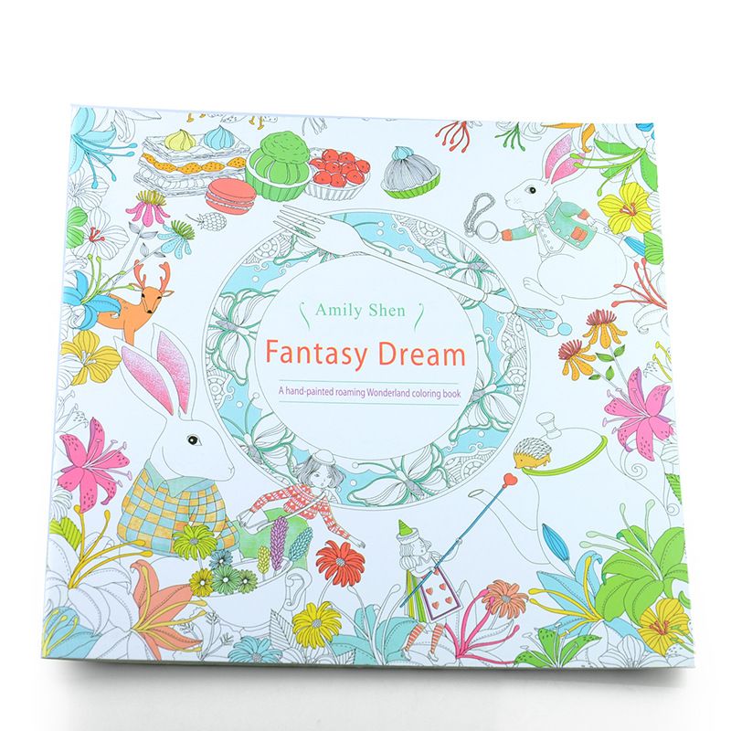 Secret Garden Coloring Books Animal Kingdom Adult Reducing Stress Drawing Book Diy Online With 08 Piece On
