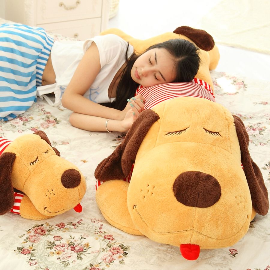 sleeping dog plush