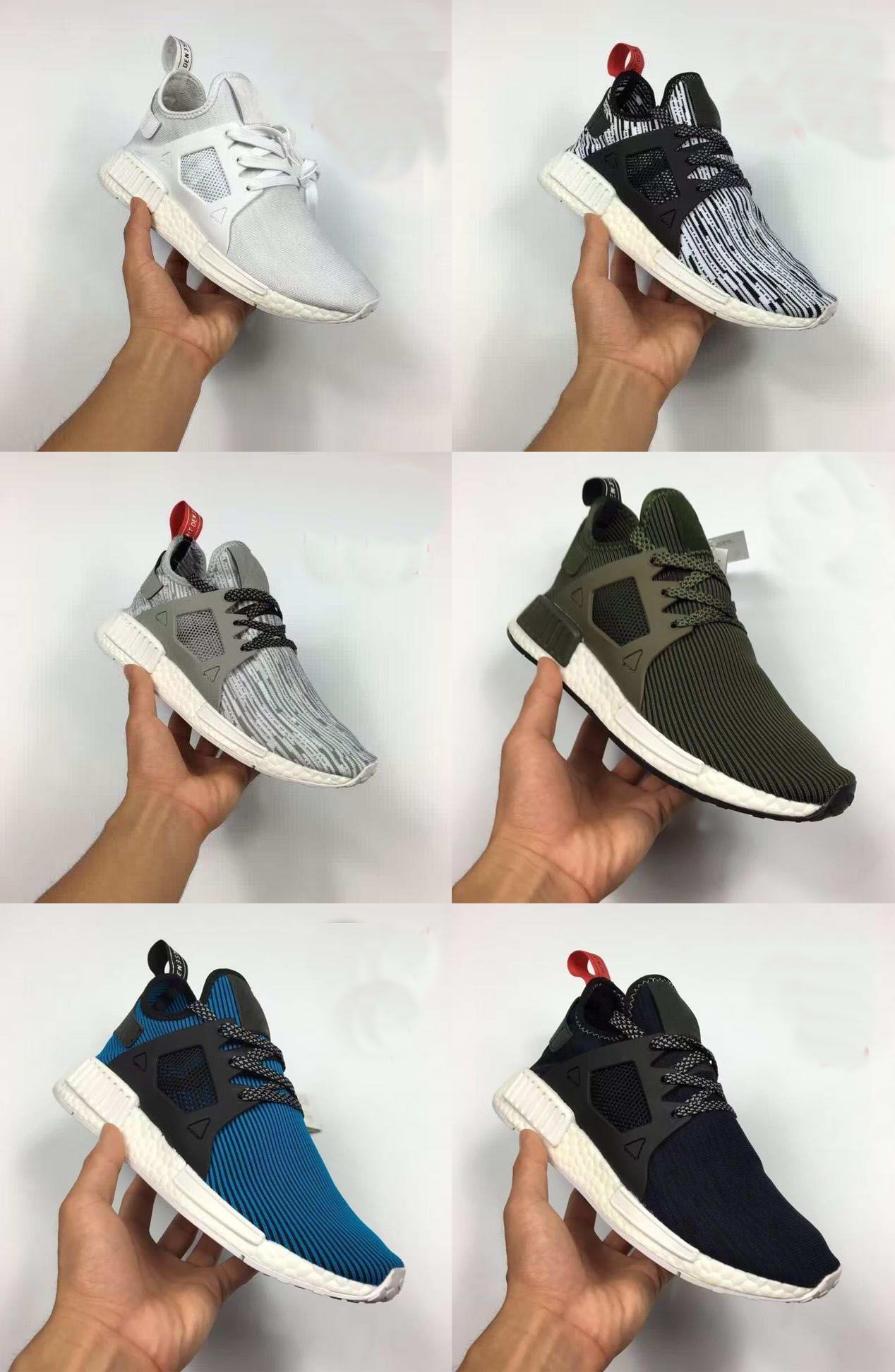 Adidas NMD XR1 PK OG Originals Core Black Blue Rd BY1909 Size