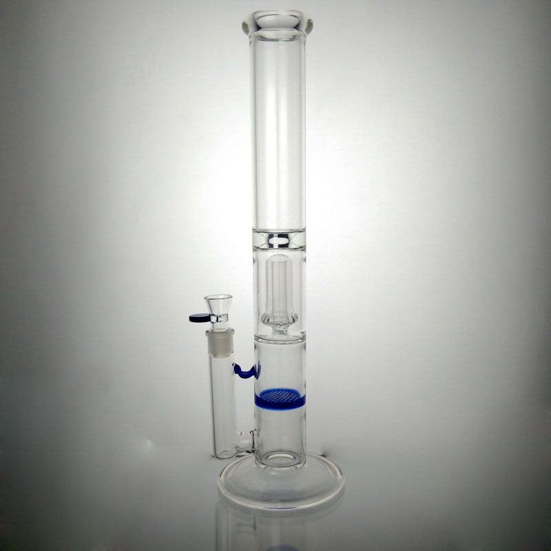 2018 Bong Water Bongs Glass Bong Scientific Glass Bongs With 18.8mm Bowl 17'' Height