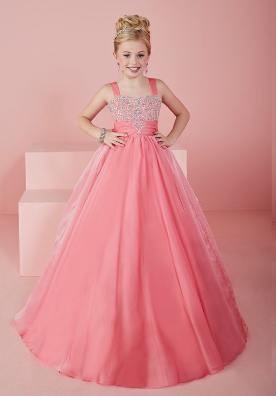 New Arrive Kids Pageant Dresses Kids Evening Gowns Ball Gowns Floor Length Flower Girls' Dresses