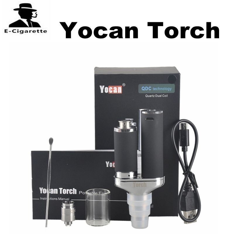 Original Yocan Torch Wax/Dry Herb Vaporizer Kit Wax Pen With Quartz